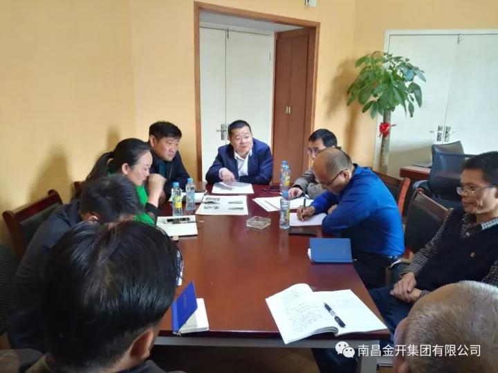 金开乐动(中国)Ledong·官方网站董事长胡顺明莅临市政公司调研指导工作