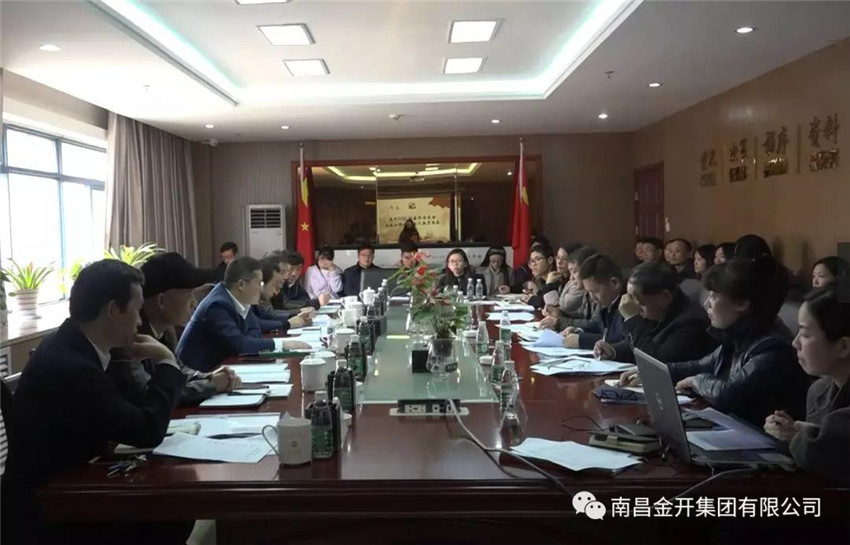 金开乐动(中国)Ledong·官方网站党委召开2017年度基层党建工作述职评议会议