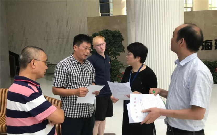 金开乐动(中国)Ledong·官方网站副总经理袁扣华带队前往上海建工乐动(中国)Ledong·官方网站进行洽谈