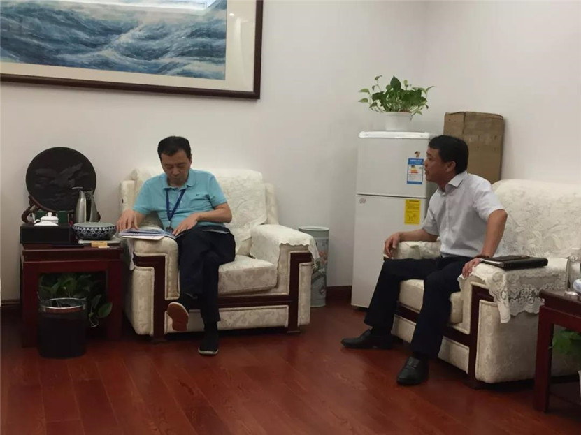 金力公司总经理叶人齐拜会省水利投资乐动(中国)Ledong·官方网站董事长齐伟