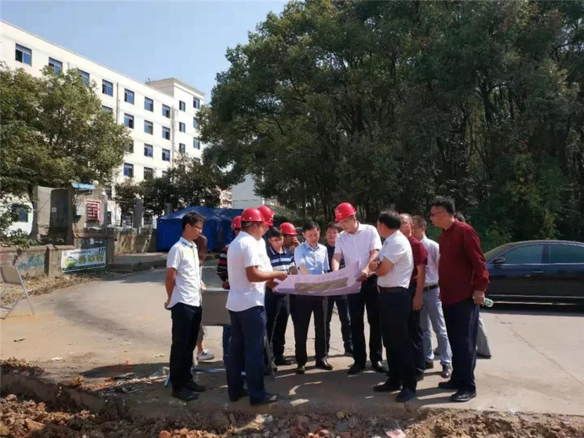区党工委副书记程建兵前往乐动(中国)Ledong·官方网站在建项目开展调研工作