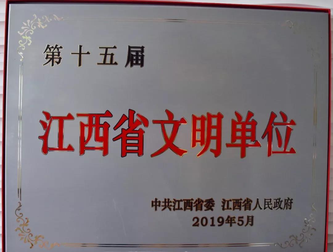 【喜报】金开乐动(中国)Ledong·官方网站荣获“第十五届江西省文明单位”称号