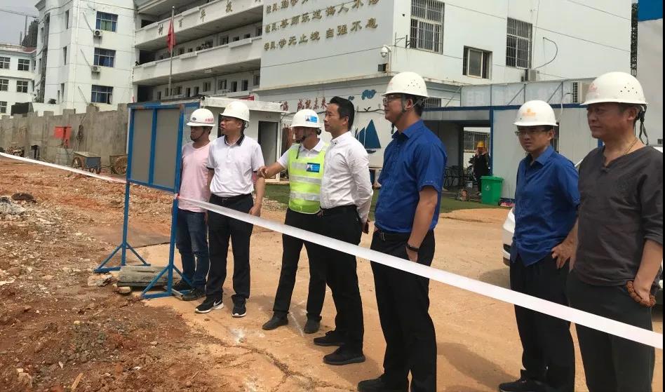 乐动(中国)Ledong·官方网站副总经理熊爱华现场调研正合公司在建项目