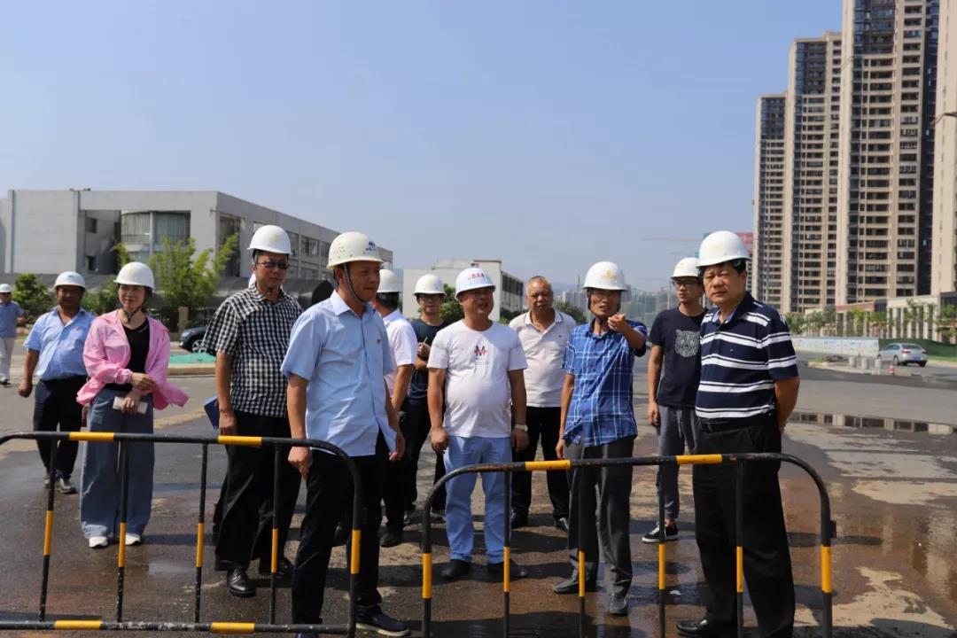 金开乐动(中国)Ledong·官方网站董事长谢荣华带队调研乐动(中国)Ledong·官方网站重大重点项目