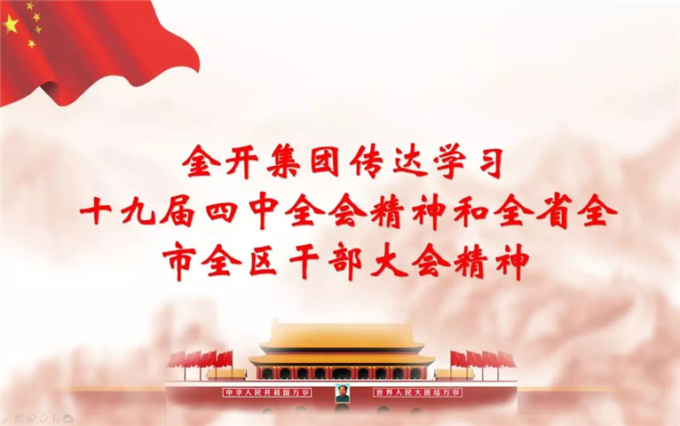 南昌金开乐动(中国)Ledong·官方网站召开传达十九届四中全会精神和全省全市全区