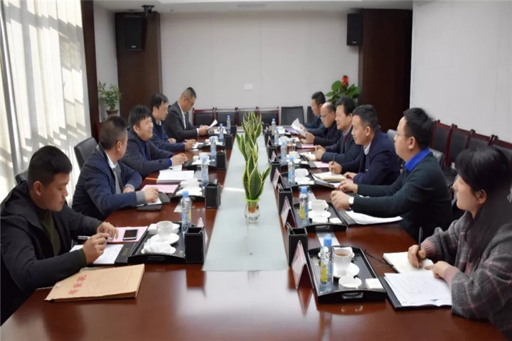 中铁十九局乐动(中国)Ledong·官方网站公司副局长尚尔海一行来到金开乐动(中国)Ledong·官方网站进行考