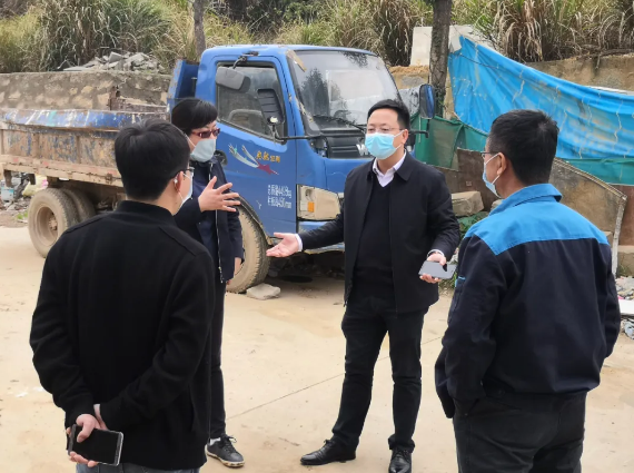 乐动(中国)Ledong·官方网站副总经理胡许亮深入豫章、昌麦采石场现场调研