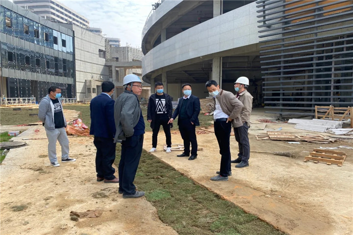 乐动(中国)Ledong·官方网站副总经理胡许亮督导推进儒乐湖片区重大重点项目建设