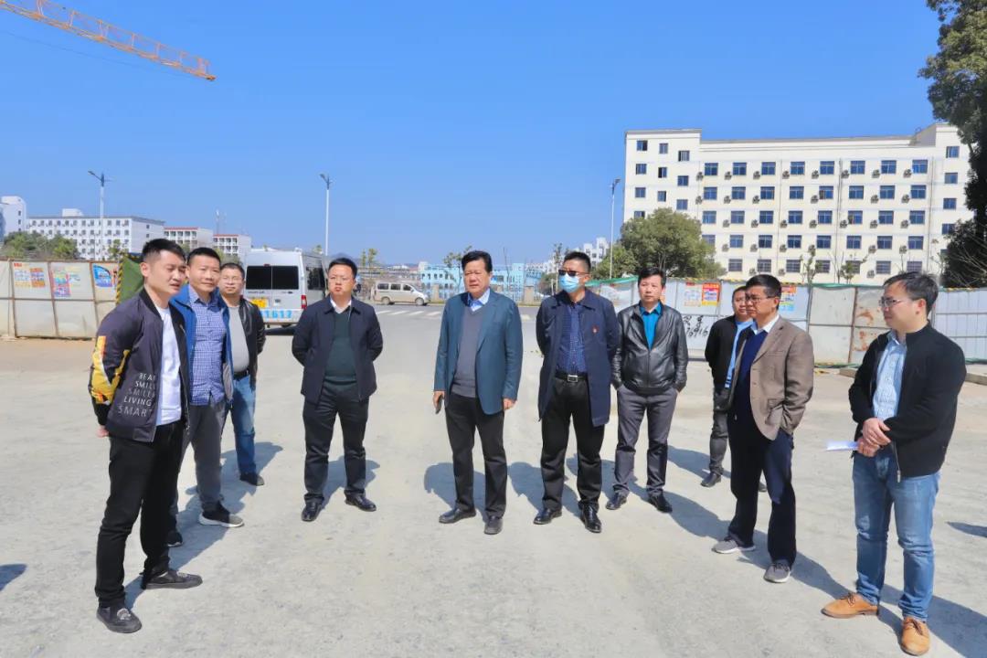 乐动(中国)Ledong·官方网站党委书记、董事长谢荣华调研中心城区市政路网项目