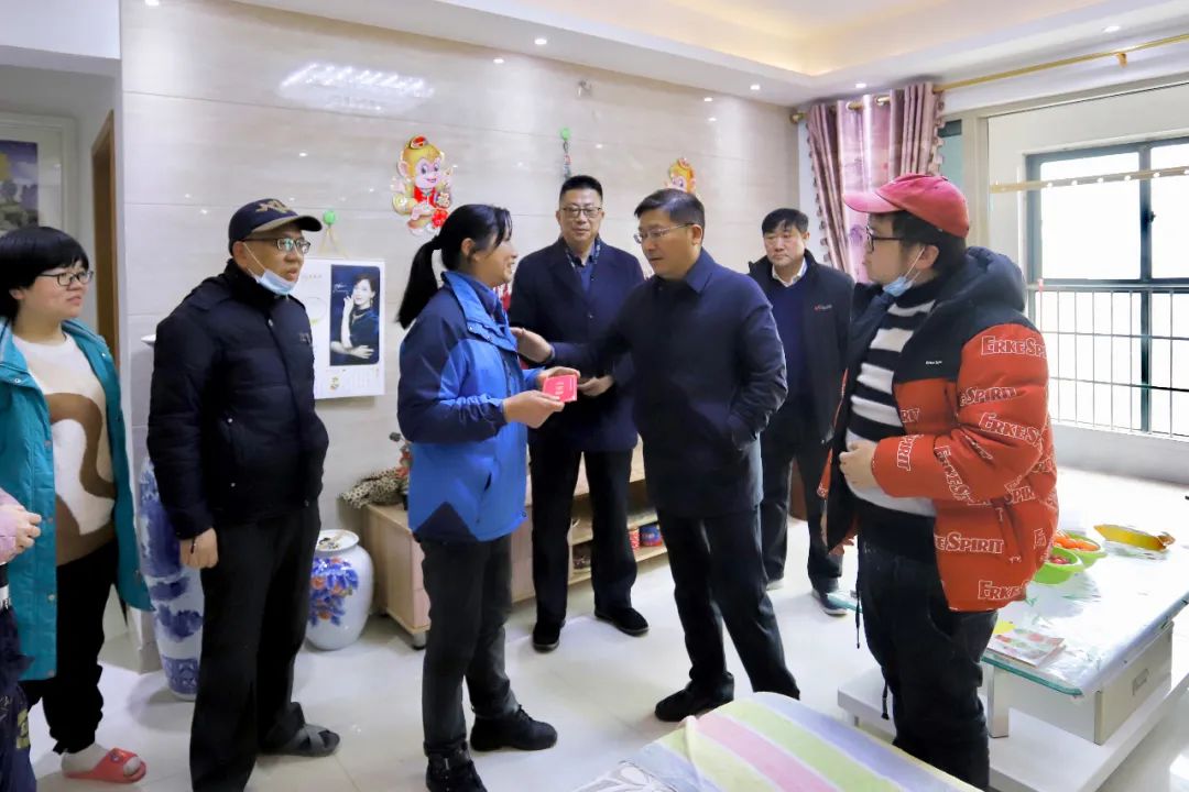 金开乐动(中国)Ledong·官方网站开展春节前走访慰问活动