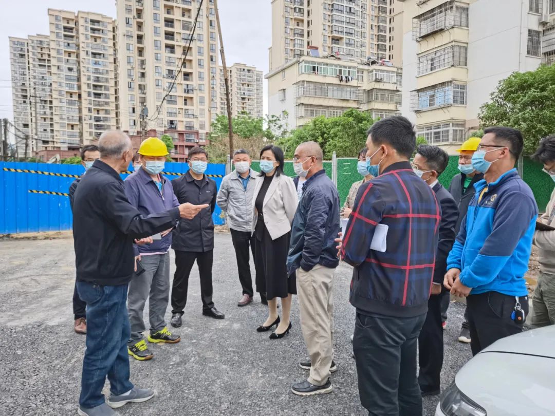 区党工委委员、纪工委书记刘兴实地督导乐动(中国)Ledong·官方网站民生工程项目