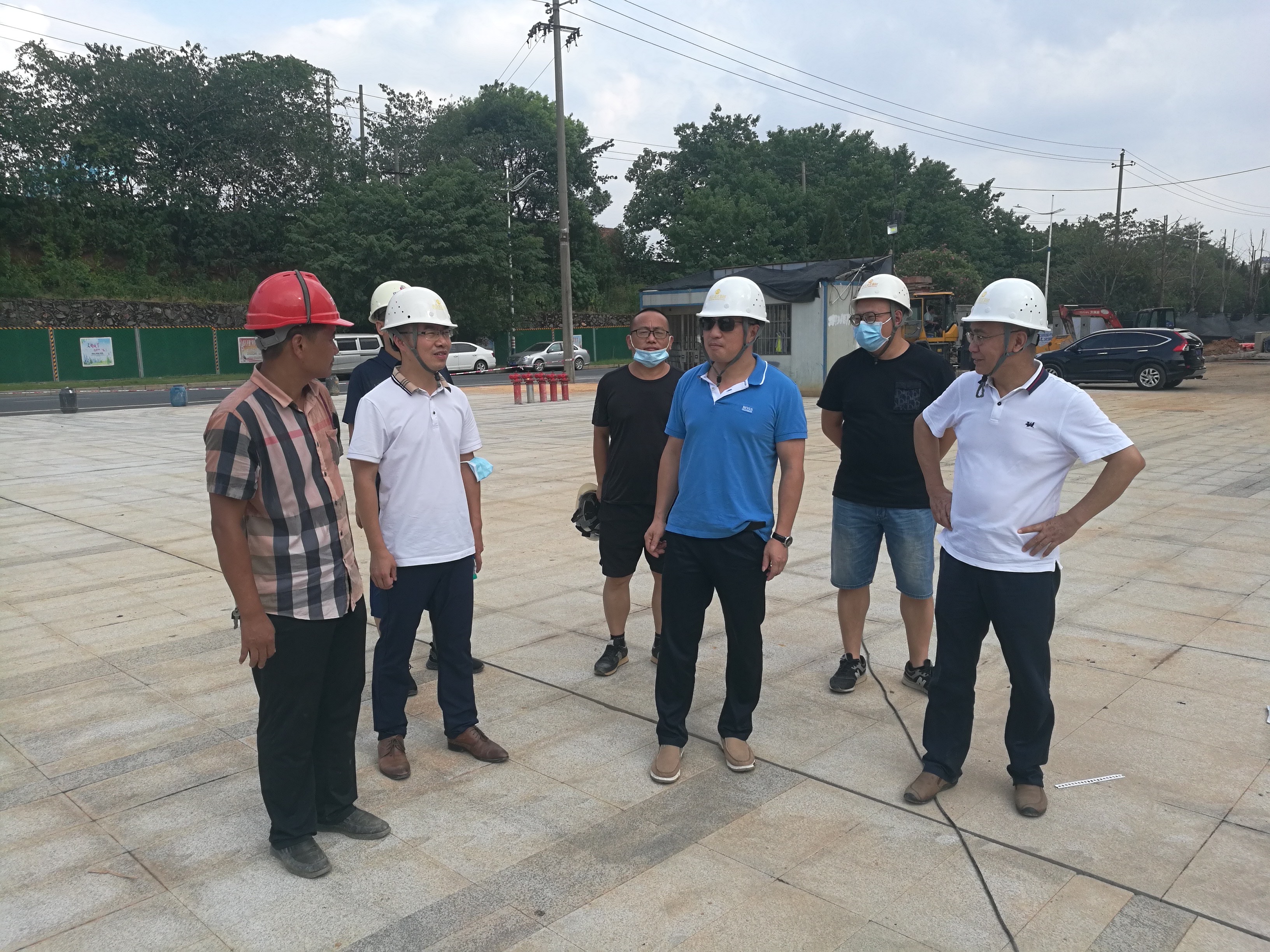 李茶根调研乐动(中国)Ledong·官方网站重大重点项目建设情况