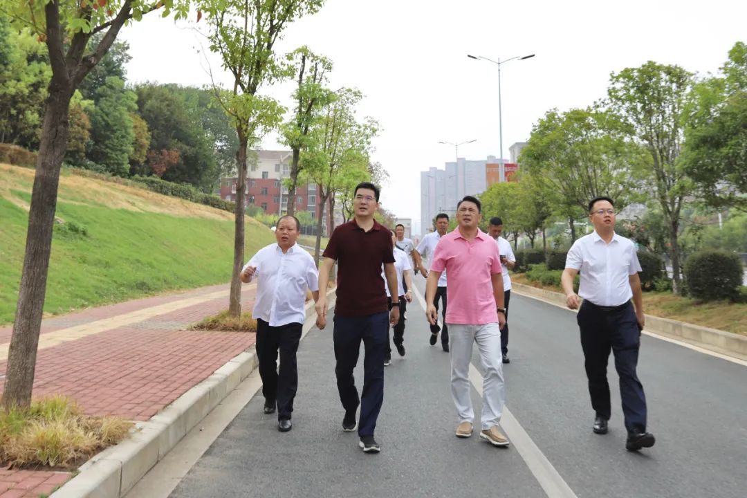贺敏调研督导金开乐动(中国)Ledong·官方网站文明创建工作