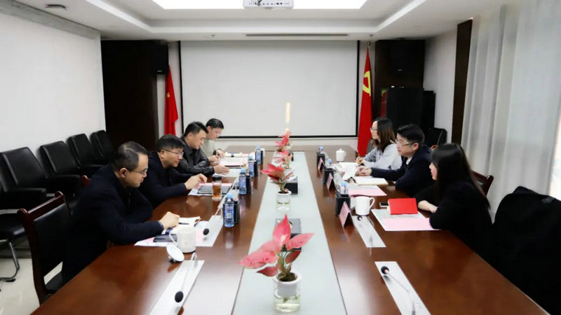 国开行江西省分行到金开乐动(中国)Ledong·官方网站交流座谈