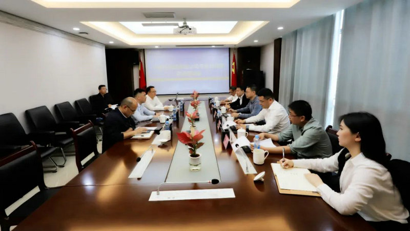 中建五局总承包公司来访乐动(中国)Ledong·官方网站交流座谈