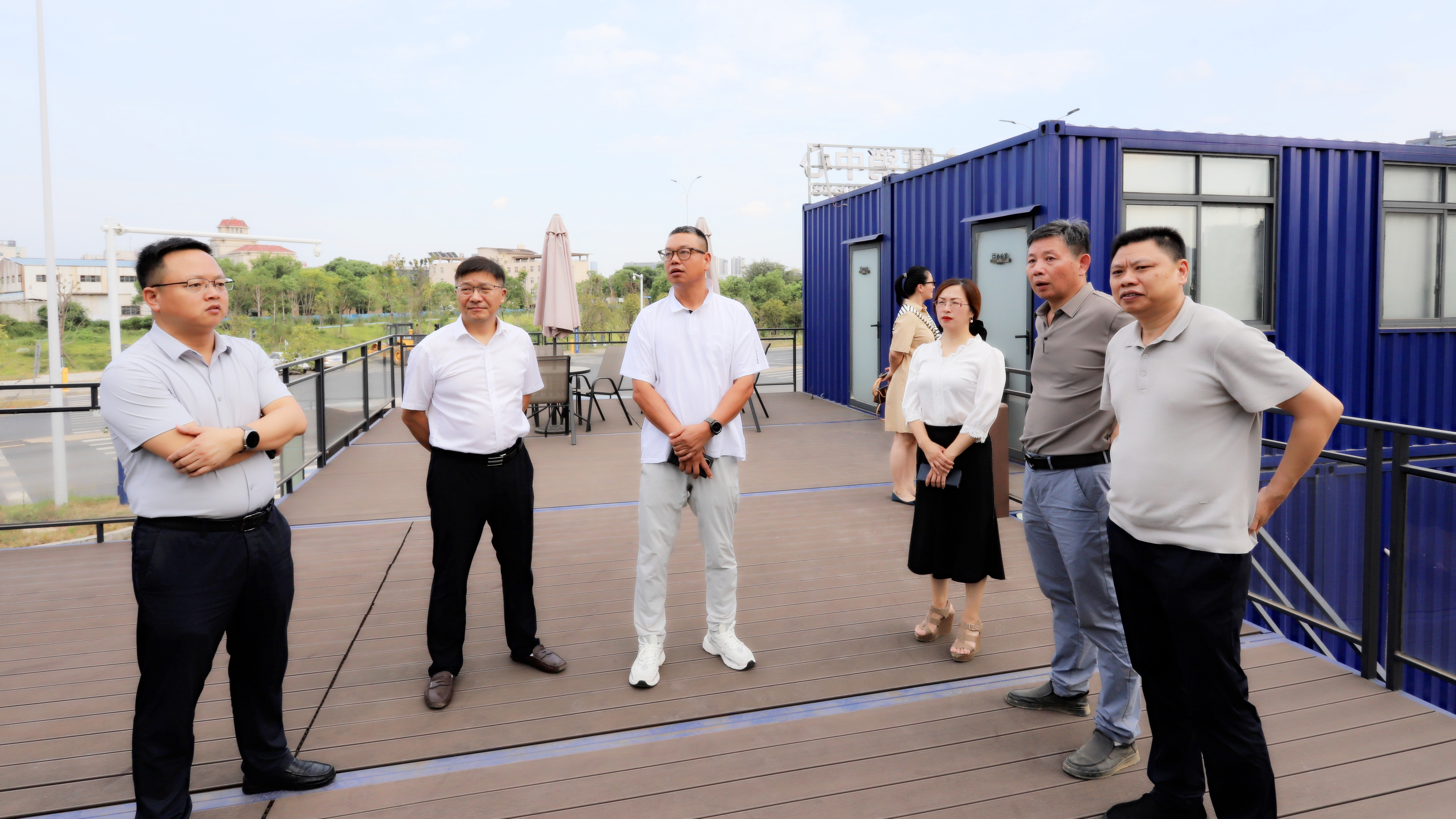 江西坤佳实业董事、总经理艾国强来访乐动(中国)Ledong·官方网站考察交流