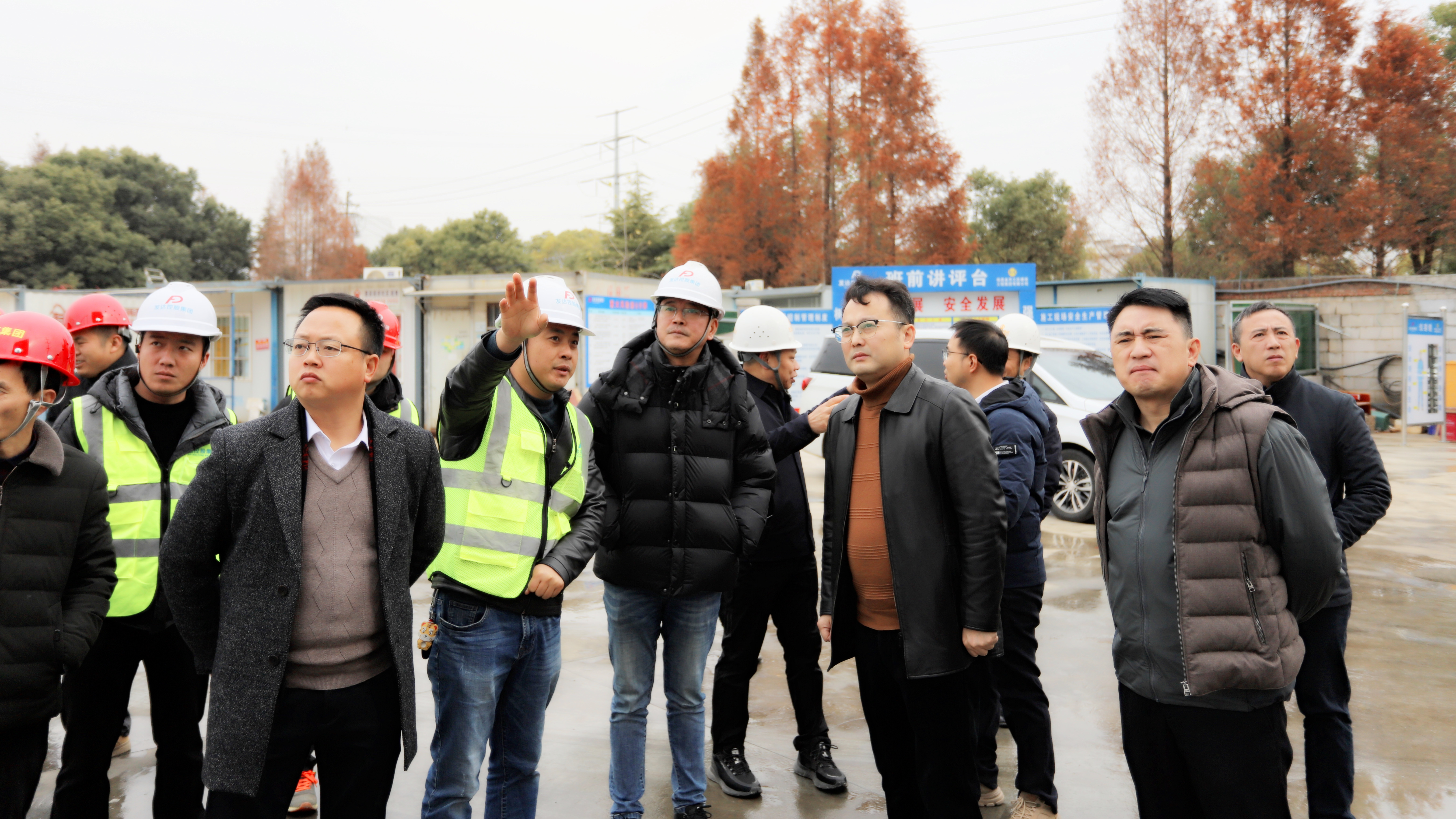 程振华带队调研乐动(中国)Ledong·官方网站重点项目建设情况